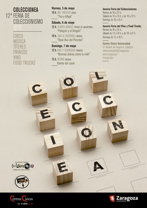 Coleccionea 2017, XII Feria del coleccionismo de Zaragoza