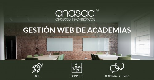 Páginas web para Academias, Clubs y Asociaciones