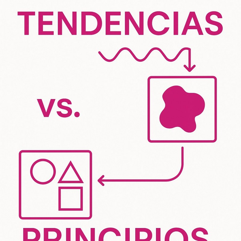 Imagen del post Tendencias vs Principios: Cómo Diferenciar una Moda Pasajera de una Buena Decisión de Diseño. 