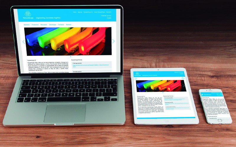 Un Portal Corporativo de gran complejidad técnica: Thyssenkrupp Plastic Ibérica