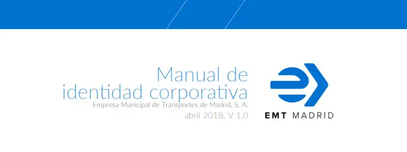 Manual de Imagen Corporativa EMT Madrid